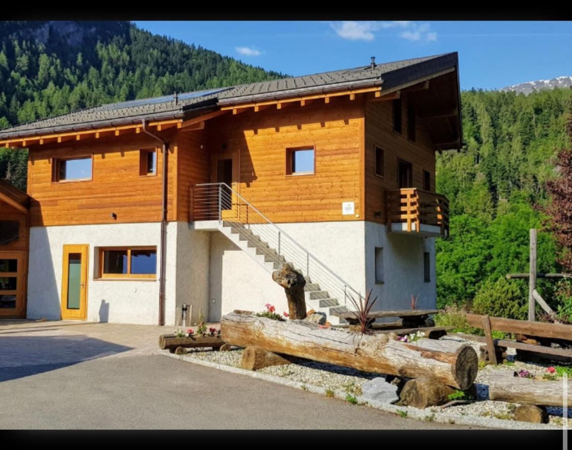 Restaurant Les Verines Chamoson Экстерьер фото